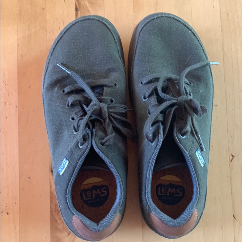 LEMS Women's Green Sneakers